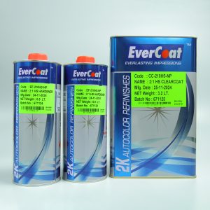 Dầu Bóng 2K Cao Cấp EverCoat HIGH SOLID HS (Bóng Vàng) - Tỷ Lệ 2:1 Bộ 4,8 Lít